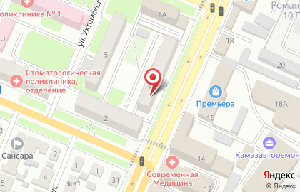 Сеть центров экспресс-обслуживания Билайн на улице Ульянова, 31б на карте