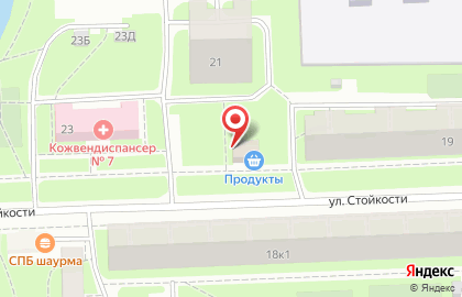 Магазин сантехники Сантех мастер на проспекте Ветеранов на карте