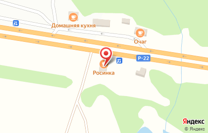 Закусочная Росинка на карте