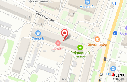 Салон красоты Ирис на проспекте Ленина на карте