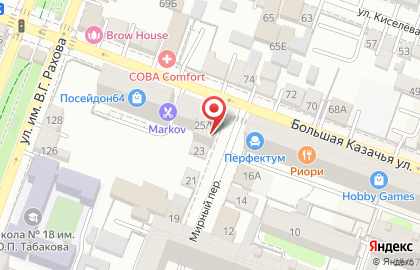 Зона в Фрунзенском районе на карте