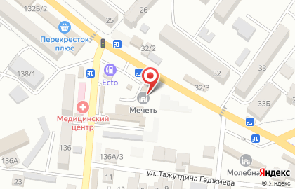 Автомойка в Махачкале на карте