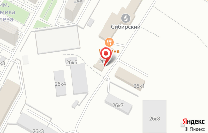 Банный комбинат №2 на проспекте Королёва на карте