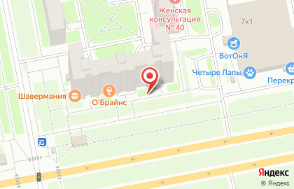 Салон красоты на Богатырском проспекте, 7 к8 на карте