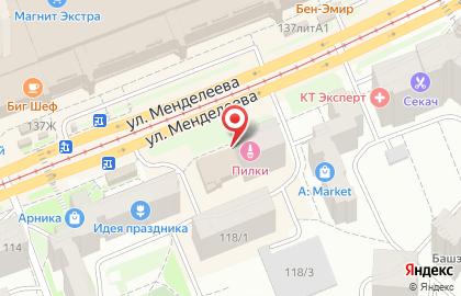 ООО ЭКОДОМ на улице Менделеева на карте