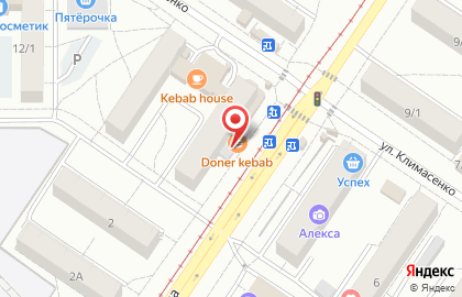 Центр японских блюд BigSushi в Заводском районе на карте