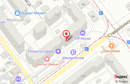 Группа компаний Вира на Ставропольской улице на карте