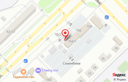 Салон в Казани на карте