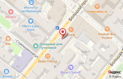 Mirage в Петроградском районе на карте
