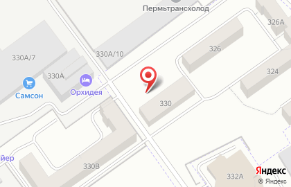 Продуктовый магазин в Перми на карте