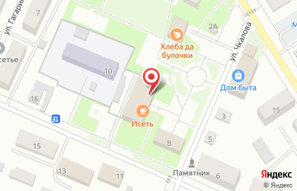 Кулинария Исеть на карте