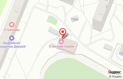 Сауна С легким паром в Мурманске на карте