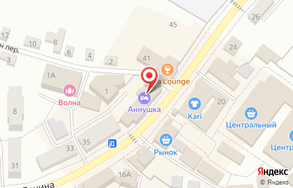 Гостиница Центральная гостиница на карте