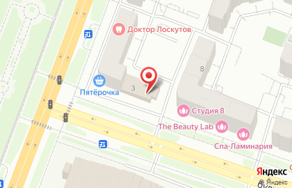 Мебельный центр на Воскресенском проспекте на карте