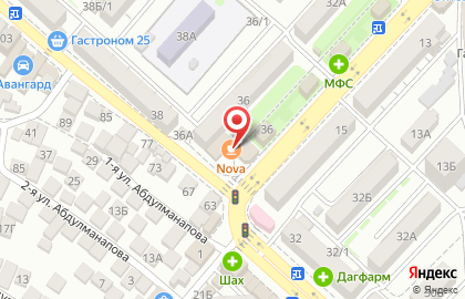 Кафе Cherry в Советском районе на карте