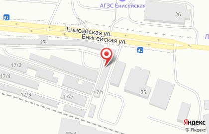 Торгово-производственная компания Уралполимер на Енисейской улице на карте
