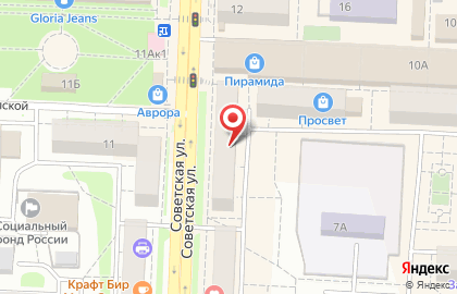 VIP Сервис на Советской улице на карте
