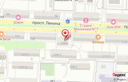 Рамфин на проспекте Ленина на карте