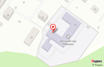 Детский сад Рябинка на Апрельской улице на карте