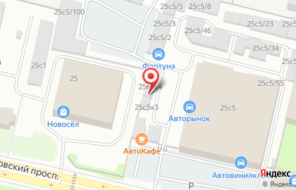 Центр оформления и страхования автомобилей Север-Авто на карте