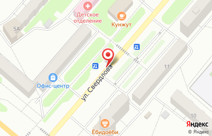 Магазин цветов Market-Flora на улице Свердлова на карте