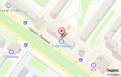 Лабораторный пункт Хеликс на Проспекте Ленина на карте
