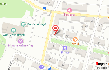 Кафе Хлеб & Мясо на Ленинской улице на карте