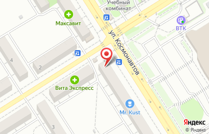 Федеральная аптечная сеть Советская аптека на улице Космонавтов на карте