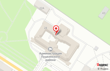 Отдел городского заказа Администрации Пушкинского района на карте