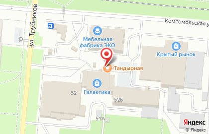 Оператор сотовой связи Мотив на улице Трубников на карте