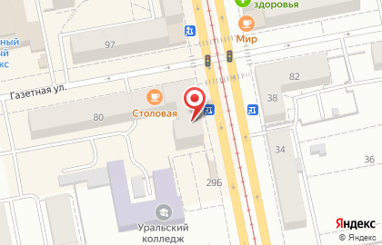 Магазин Мастер-Сантехник в Екатеринбурге на карте