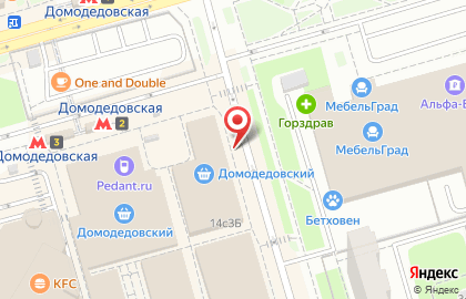 Сервисный центр Mobprofi.ru в Южном Орехово-Борисово на карте