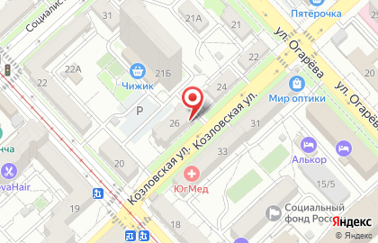 Продуктовый магазин Весла на карте