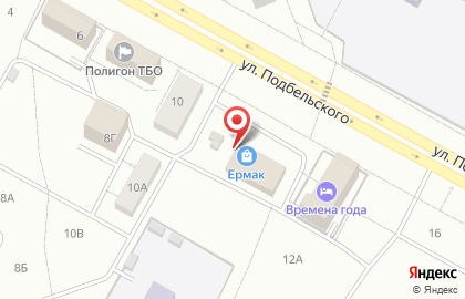 Магазин-бар Пивной бочонок на карте