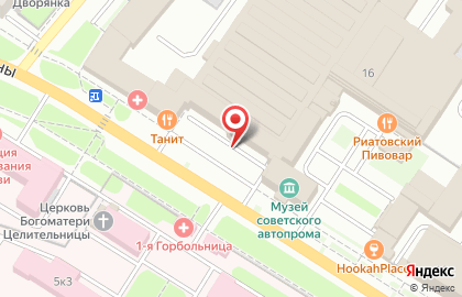 Акционерный коммерческий банк Авангард на улице Парижской Коммуны на карте