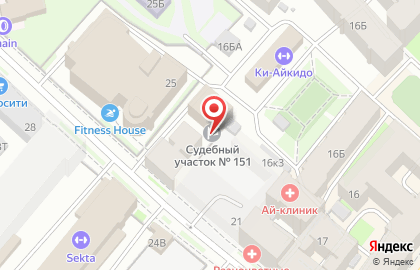 Мировые судьи Петроградского района на Большой Разночинной улице на карте