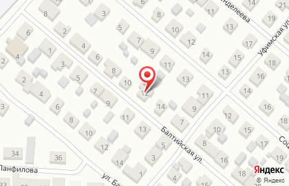 Академия Анонс на Балтийской улице на карте