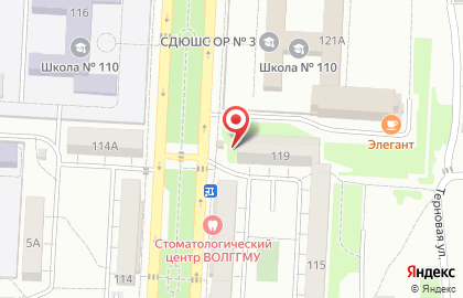 Хуторок в Кировском районе на карте