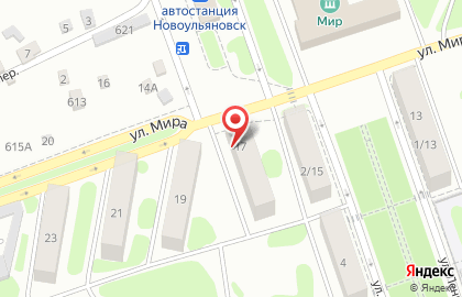 Новостройки в Ульяновске на карте
