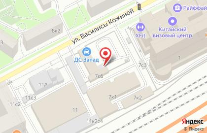 Автосервис по ремонту АКПП Бибика-Ремонт на улице Василисы Кожиной на карте