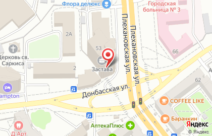 Воронежский визовый центр на Плехановской улице на карте
