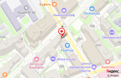 Филиал в г. Нижний Новгород Zeiss & CIS на карте