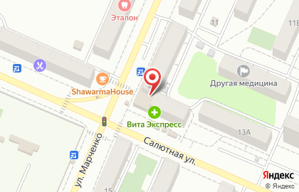 Продуктовый магазин Магазин №28 в Тракторозаводском районе на карте