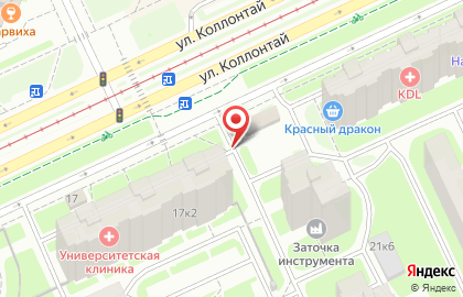 Автошкола Базис, Филиал Проспект Большевиков на карте