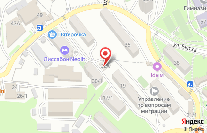 АвтоBus в Хостинском районе на карте
