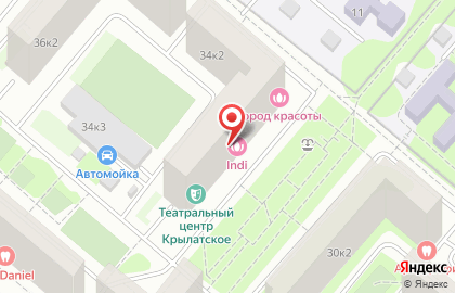 Салон Город Красоты на метро Молодёжная на карте