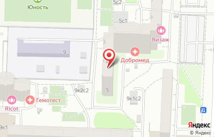 Ремонтная мастерская Быстрый сервис в Северном Медведково на карте