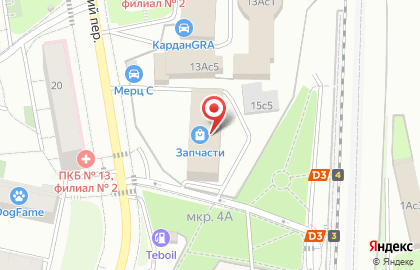 Зип-М на карте