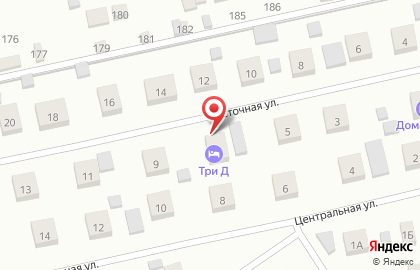 Гостиница Три Д на карте