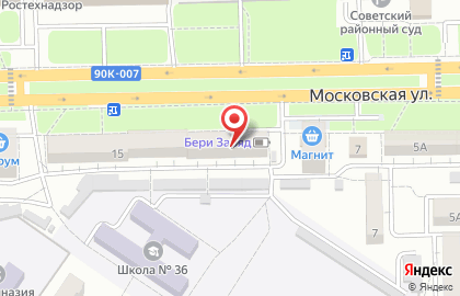 Автомат по продаже кофе на Московской улице на карте